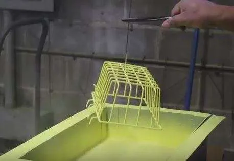 Vinyl Fluid Bed Coating